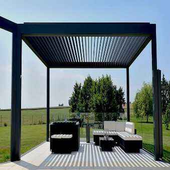 Bioclimatic Pergola in Europe